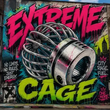 DARKLINE Extreme Ballstretcher Cage – Edelstahlkäfig | Dark-Ink