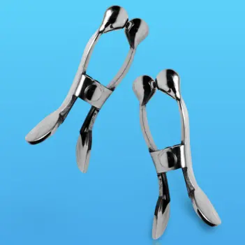 DARKLINE stainless Steel Nipple Clamps with Ball Tips