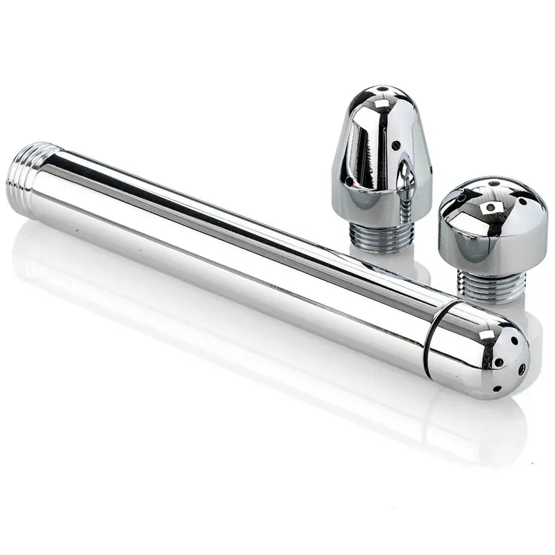 ZENN Super Set Anal Douche with 3 Interchangeable Heads | Dark-Ink