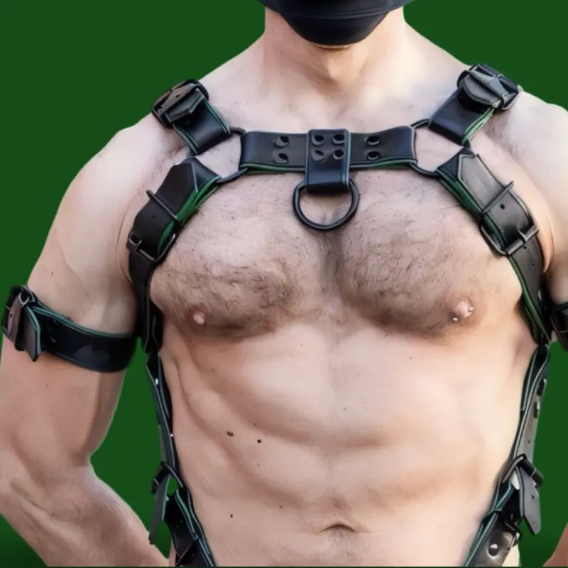 Mr S Leather Trojan 2.0 Body Harness – Leather Harness | Dark-Ink