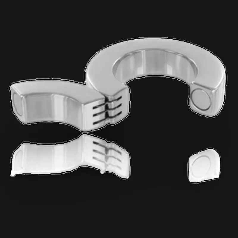 DARKLINE Ze Hinged Magnetic Cockring