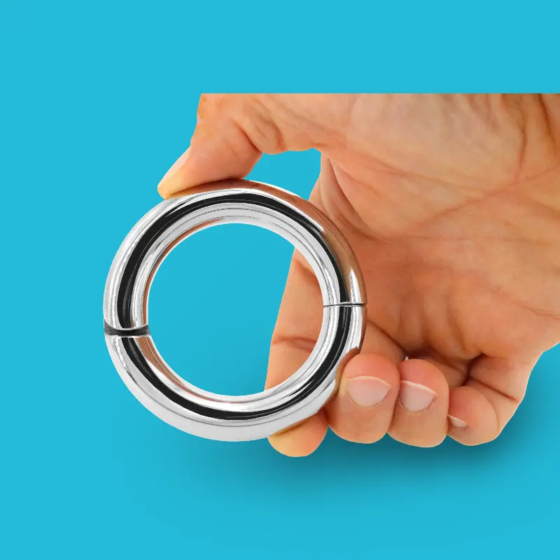 DARKLINE SNAPPER | Cockring articulé magnétique