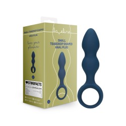 TEARDROP SHAPED ANAL PLUG BALTIC BLUE