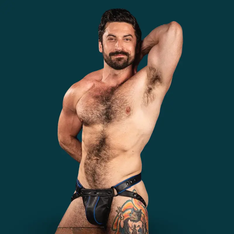 Mr S Leather Trojan 2.0 Body Harness – Leather Harness | Dark-Ink