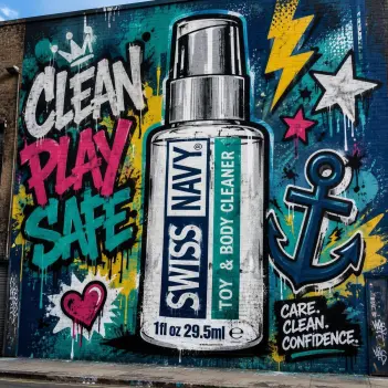 Limpiador de juguetes Swiss Navy Toy & Body Cleaner 2 en 1 | Dark-Ink