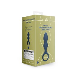 TEARDROP SHAPED ANAL PLUG BALTIC BLUE
