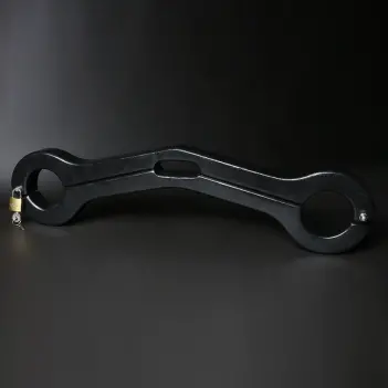 Tight Squeeze Balls Pillory | Pilori génital en bois noir