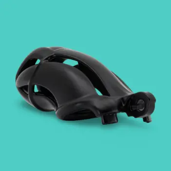 Jaula de castidad Viper R KINK3D, cerrada, Standard o Wide | Dark-Ink