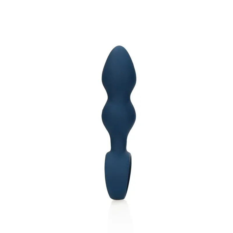 Loveline Teardrop Analplug Baltic Blue aus Silikon | Dark-Ink