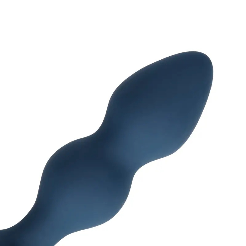 Loveline Teardrop Analplug Baltic Blue aus Silikon | Dark-Ink