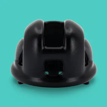 KINK3D Viper N Chastity Cage, enclosed design 2-2.5" | Dark-Ink