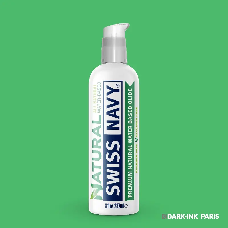 Swiss Navy Naked Gleitgel auf Wasserbasis, glycerinfrei | Dark-Ink