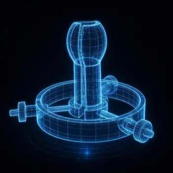 Dilatador Anal con Plug Acero Inoxidable 3 Brazos