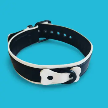 BRUTUS Vegan Puppy Collar – Collar de cuero vegano