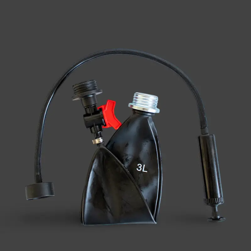 GASMASTER Sac de réinhalation XXL avec filetage pour masque à gaz