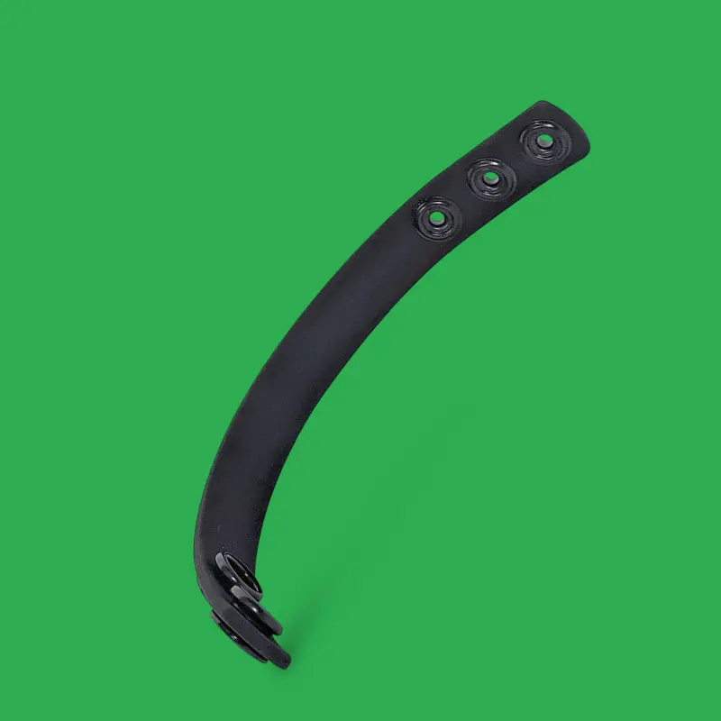 BRUTUS 3 Snap Silicone Cock Strap Black 35–55 mm