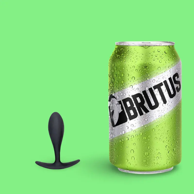 BRUTUS All Day Long – Black Silicone Butt Plug S/M/L