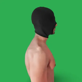 BRUTUS Neoprene Face Fucker Hood – Black Fetish Mask