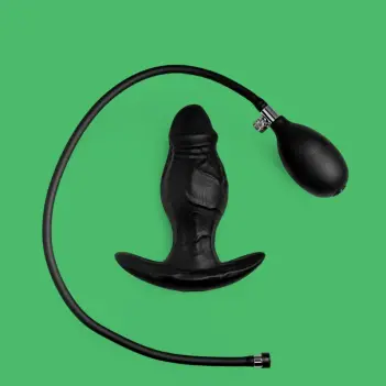 BRUTUS MAGNETIC – Plug Anal Gonflable à Pompe Magnétique