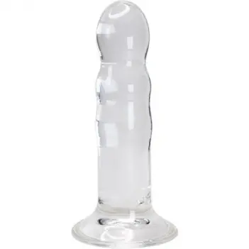 Dildo jelly Gallant ALIVE 16 cm: nervado, glande | Dark-Ink