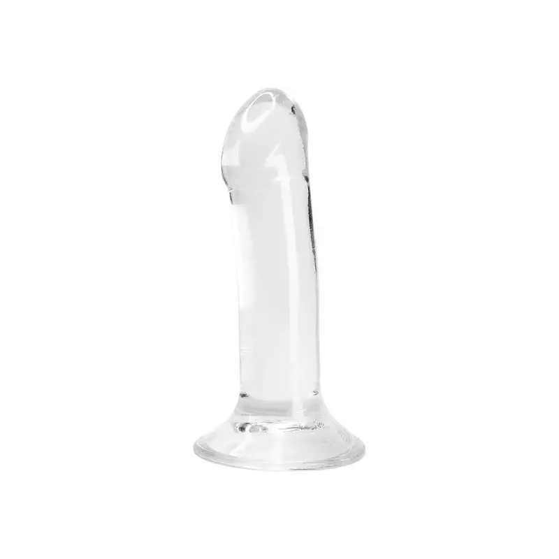 Jelly Dildo Valiant ALIVE 16 cm: extra gleitfähig | Dark-Ink