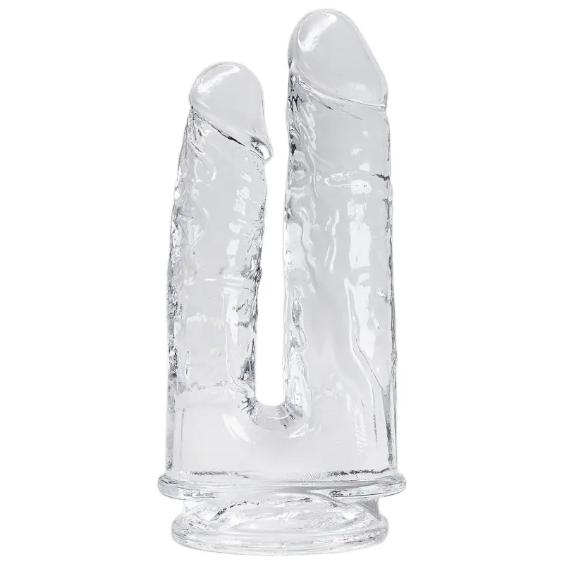 Double dildo jelly Imperium ALIVE : deux embouts en jelly | Dark-Ink