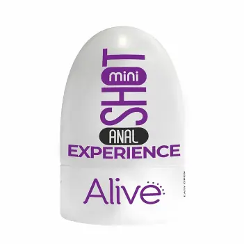 Masturbador anal mini Alive BDSM en TPE extensible flesh | Dark-Ink