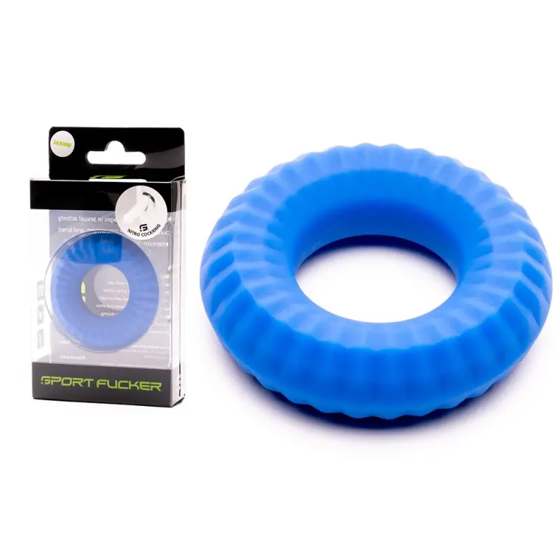 Sportfucker Nitro Ring: cock ring or ball stretcher | Dark-Ink