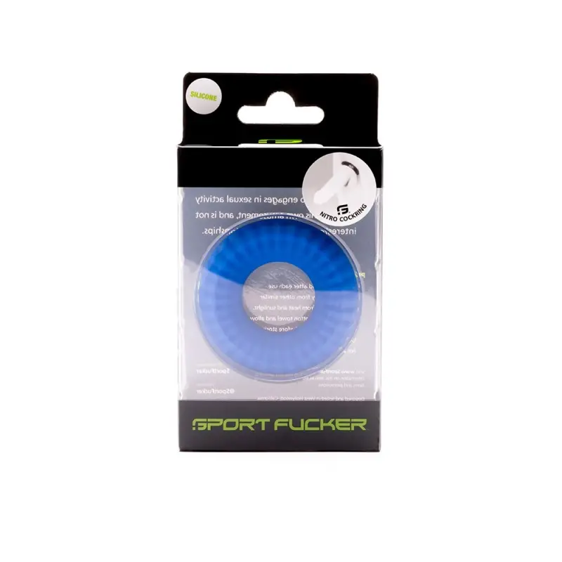 Sportfucker Nitro Ring: cock ring or ball stretcher | Dark-Ink