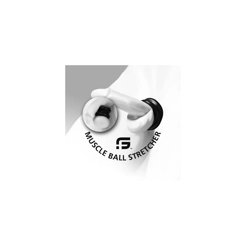 Ball stretcher Muscle Sportfucker TPE sin metal | Dark-Ink