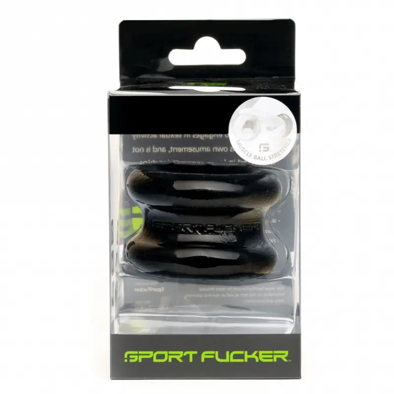 Sportfucker Muscle Ball Stretcher TPE: the no-metal option | Dark-Ink