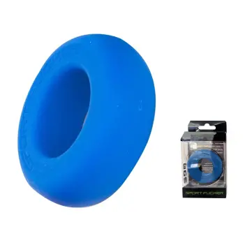Sportfucker Muscle Cock Ring: liquid silicone, 3 colours | Dark-Ink