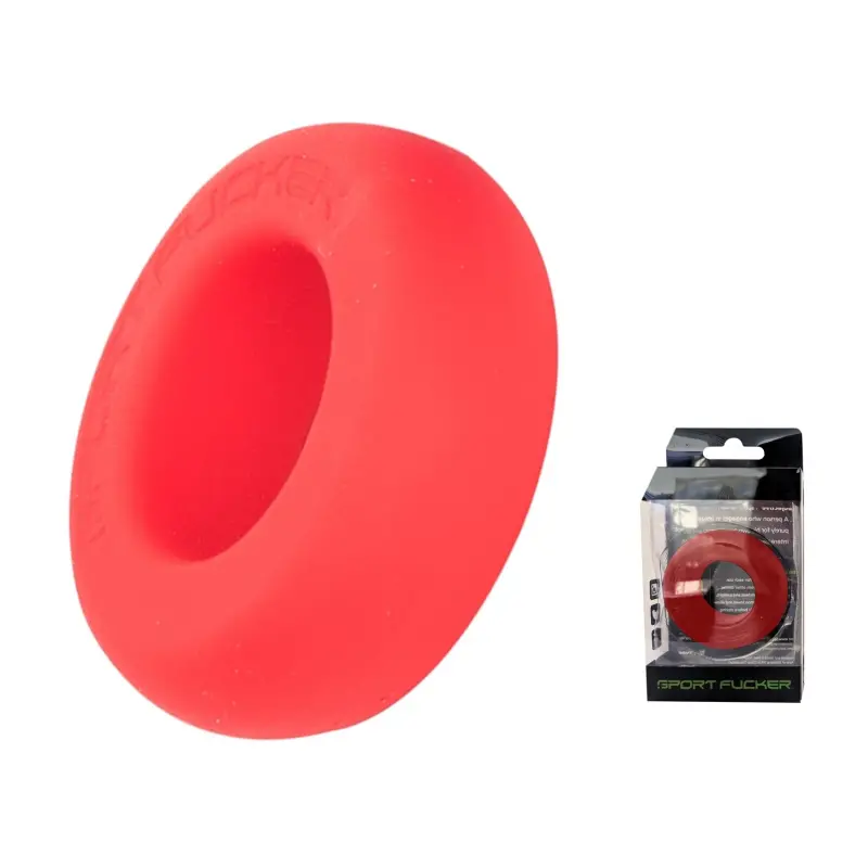 Sportfucker Muscle Cock Ring: liquid silicone, 3 colours | Dark-Ink