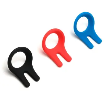 Sportfucker Cockpit Cock Ring: tapered liquid silicone | Dark-Ink