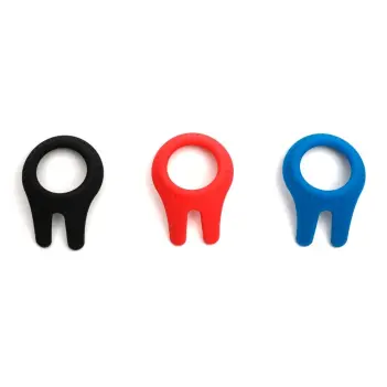 Sportfucker Cockpit Cock Ring: tapered liquid silicone | Dark-Ink