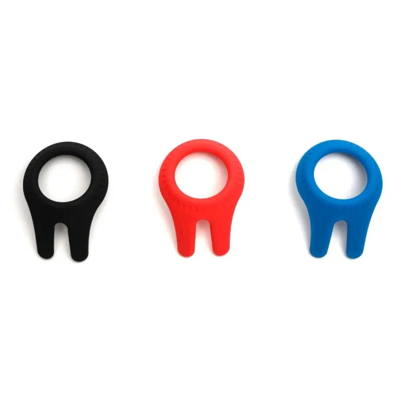 Sportfucker Cockpit Cock Ring: tapered liquid silicone | Dark-Ink