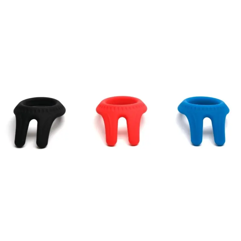 Sportfucker Cockpit Cock Ring: tapered liquid silicone | Dark-Ink