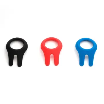 Sportfucker Cockpit Cock Ring: tapered liquid silicone | Dark-Ink
