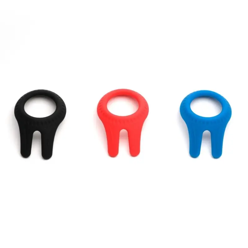 Sportfucker Cockpit Cock Ring: tapered liquid silicone | Dark-Ink