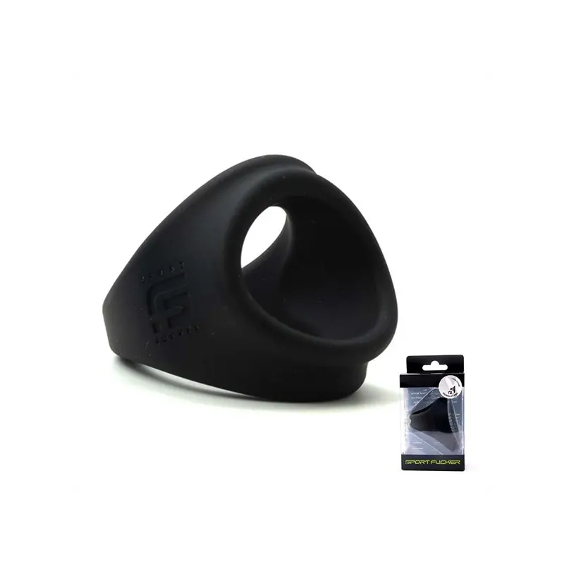 Sportfucker Freeballer: 2-in-1 cock ring and ball stretcher | Dark-Ink