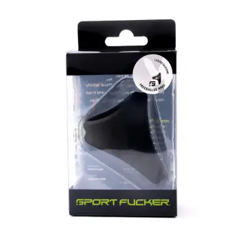 Sportfucker Freeballer: 2-in-1 cock ring and ball stretcher | Dark-Ink