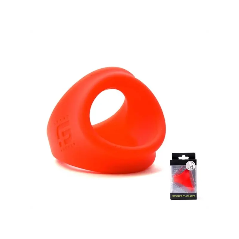 Cockring Freeballer Sportfucker silicone liquide 2-en-1 | Dark-Ink