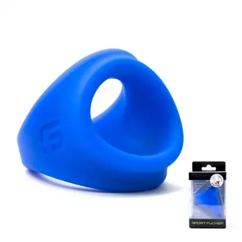 Cockring Freeballer Sportfucker silicona líquida 2 en 1 | Dark-Ink