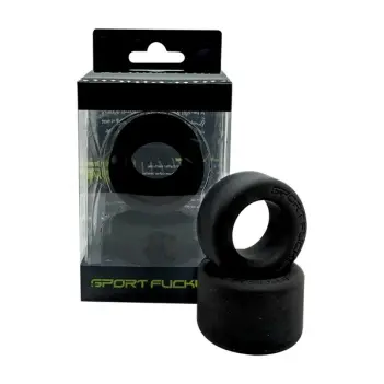 Sportfucker Nutt Job Soft Silicone ball stretcher | Dark-Ink