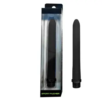 Ducha anal Locker Room Hose Sportfucker silicona: 2 largos | Dark-Ink