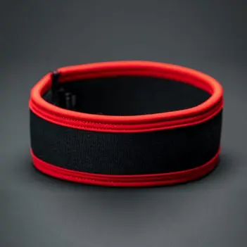 Mr S Leather Neo Carbon Black bicep armband, neoprene | Dark-Ink