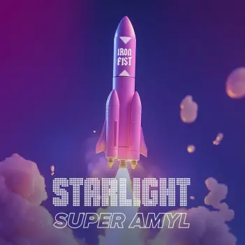 Amyl Poppers Iron Fist Starlight 24ml: purple bottle PWD | Dark-Ink