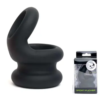 Sportfucker Switch Hitter: cock and ball sling in one | Dark-Ink