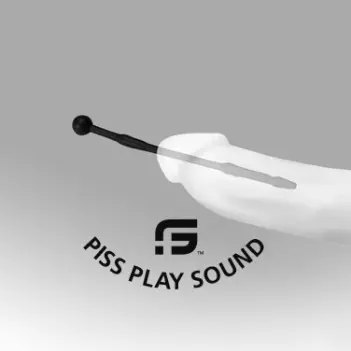 Sportfucker Piss Play Sound: hollow urethral dilator | Dark-Ink
