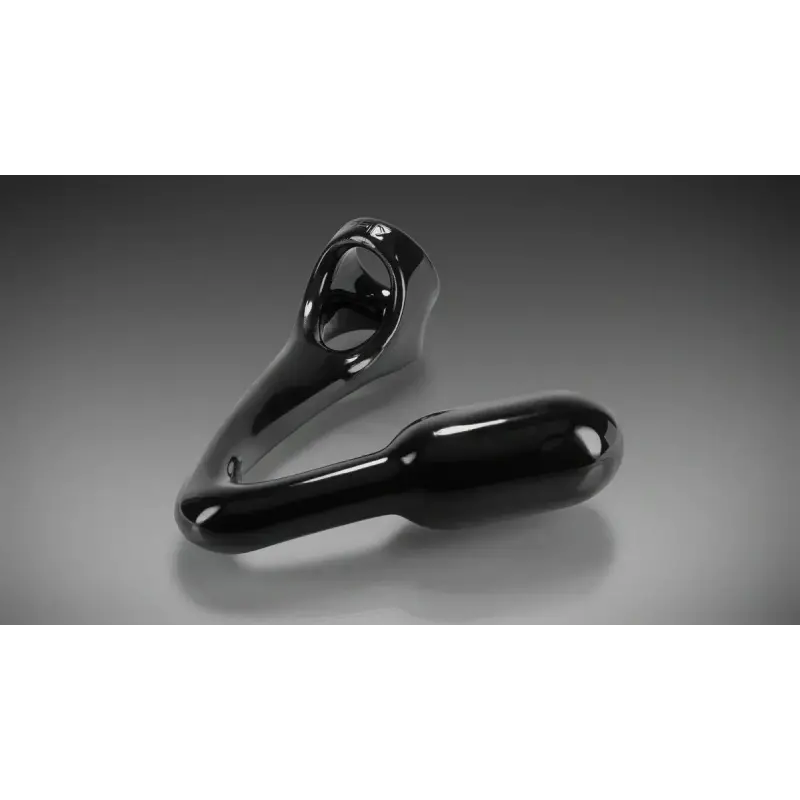 OXBALLS ASS-X rubbery buttplug+cocksling asslock